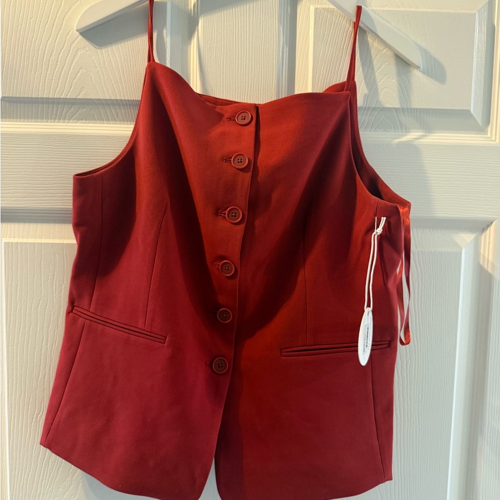 Staud Button-Up Top
